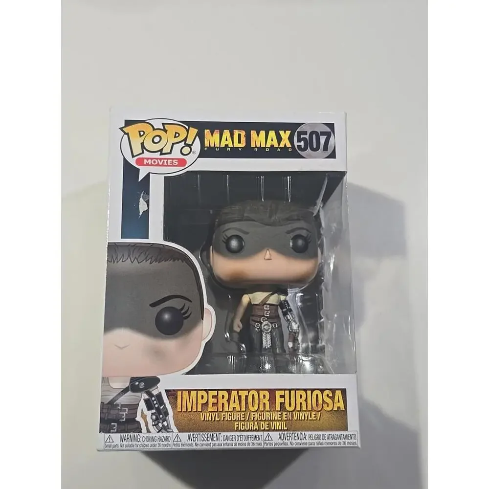 Funko Pop Mad Max Fury Road 507 Imperator Furiosa‎ Vinyl Figure